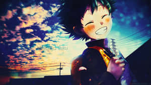 Don't Underestimate Deku And His Kawaii Power! Wallpaper