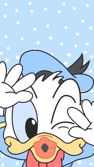 Donald Duck, Bright-eyed And Bushy-tailed Wallpaper