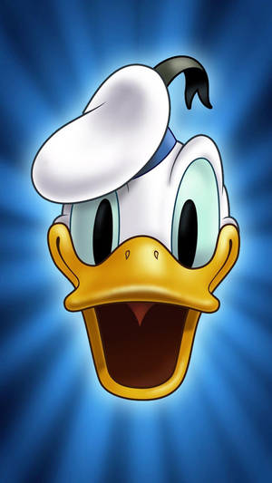 Donald Duck In A Wacky Mood Wallpaper