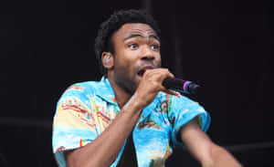 Donald Glover Performing Live Wallpaper