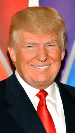 Donald Trump With Orange Hair Wallpaper