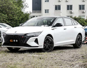 Dongfeng Aeolus Yixuan White Sedan Wallpaper