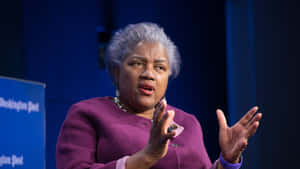 Donna Brazile At An Event Wallpaper