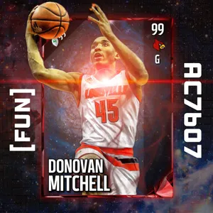 Donovan Mitchell Louisville Game Wallpaper