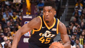 Donovan Mitchell Utah Jazz Player Wallpaper