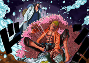 Donquixote Doflamingo, The Man With The Power Of The Legendary String String Fruit. Wallpaper