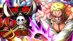 Donquixote Family Members Posing Together In A Dramatic Display Of Power And Unity Wallpaper