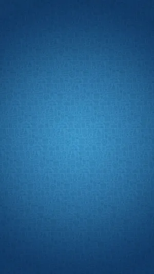 Doodle Art Blue Iphone Wallpaper