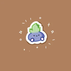 Doodle Oddish Wallpaper