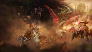 Doom Dark Ages Battle Wallpaper