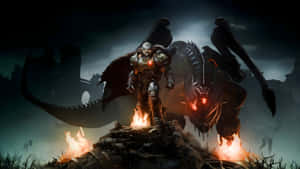Doom Dark Ages Epic Battle Wallpaper
