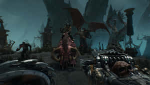 Doom Dark Ages Epic Battle Wallpaper