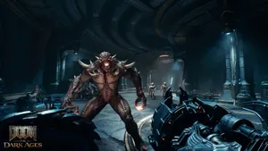 Doom Dark Ages Gameplay Wallpaper