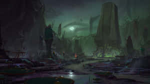 Doom Dark Ages Landscape Wallpaper