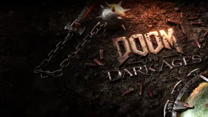 Doom Dark Ages Logo Wallpaper