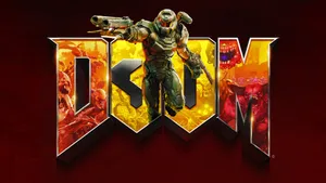Doom Dark Ages Logo Wallpaper