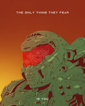 Doom Slayer, Ready For Action! Wallpaper