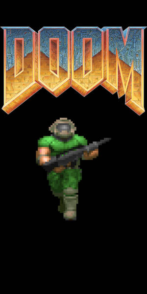 Doomguy Doom 2 Portrait Wallpaper