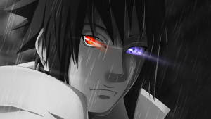 Dope Anime Sasuke's Eyes Wallpaper