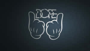 Dope Trippy Mickey Mouse Hands Wallpaper