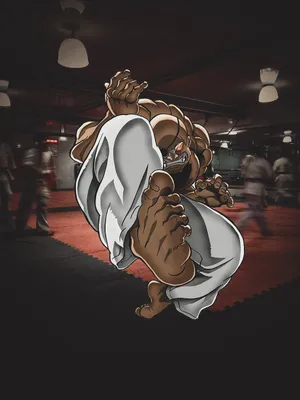 Doppo Orochi Fierce Stance Wallpaper