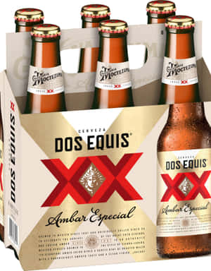 Dos Equis Ambar Especial Beer Pack Wallpaper