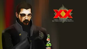 Dos Equis Beer Digital Poster Wallpaper