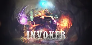 Dota 2 Invoker 1192 X 590 Wallpaper Wallpaper