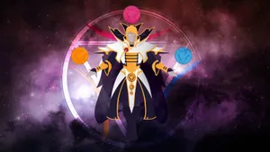 Dota 2 Invoker Casting Spells In A High-stakes Battle Wallpaper