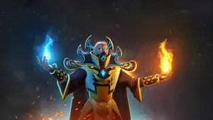 Dota 2 Invoker - Master Of Magic And Strategy Wallpaper