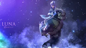 Dota 2 Luna The Moon Rider Wallpaper
