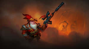 Dota 2 Sniper In Action Wallpaper