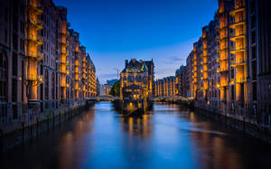 Double Bridges On River Germany Wallpaper