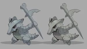Double Marowak Wallpaper
