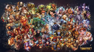 Download High-resolution Image And Feel The Power Of Smite Wallpaper