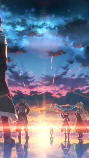 Download Now And Experience Sword Art Online With Your Iphone Wallpaper