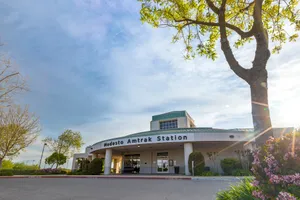 Downtown Modesto At Dusk Wallpaper