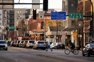 Downtown Rochester Minnesota Traffic Wallpaper