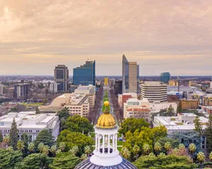 Downtown Sacramento View Wallpaper