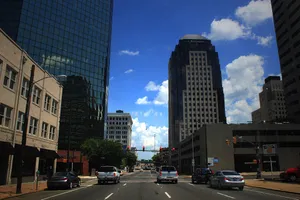 Downtown Shreveport Louisiana Skyline Wallpaper