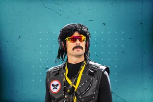 Dr Disrespect In His Iconic Style Wallpaper