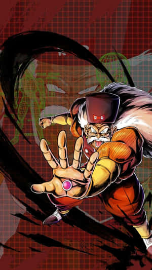 Dr Gero Action Pose Wallpaper