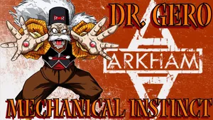 Dr Gero Arkham Mechanical Instinct Artwork Wallpaper