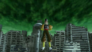 Dr Gero Dominatingthe Cityscape Wallpaper