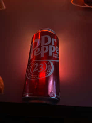 Dr Pepper Can Mood Lighting Wallpaper