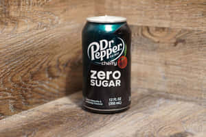 Dr Pepper Cherry Zero Sugar Can Wallpaper