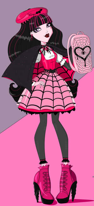 Draculaura Monster High Character Wallpaper