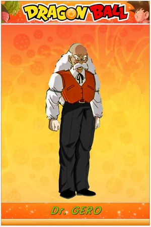 Dragon Ball Dr Gero Character Art Wallpaper