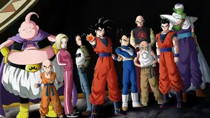 Dragon Ball Z Group Pose Wallpaper