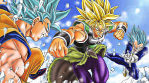 Dragon Ball Z's Legendary Super Saiyan. Wallpaper